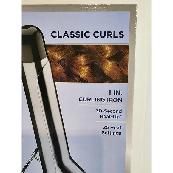 CONAIR‎ Instant Heat Curling Iron 1" Barrell New In Box - Picture 5 of 6